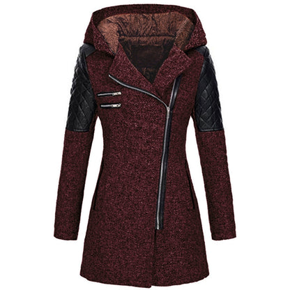 Rosa Dames Jas Winter | Ademend Materiaal, Elegant Lange Pasvorm 7
