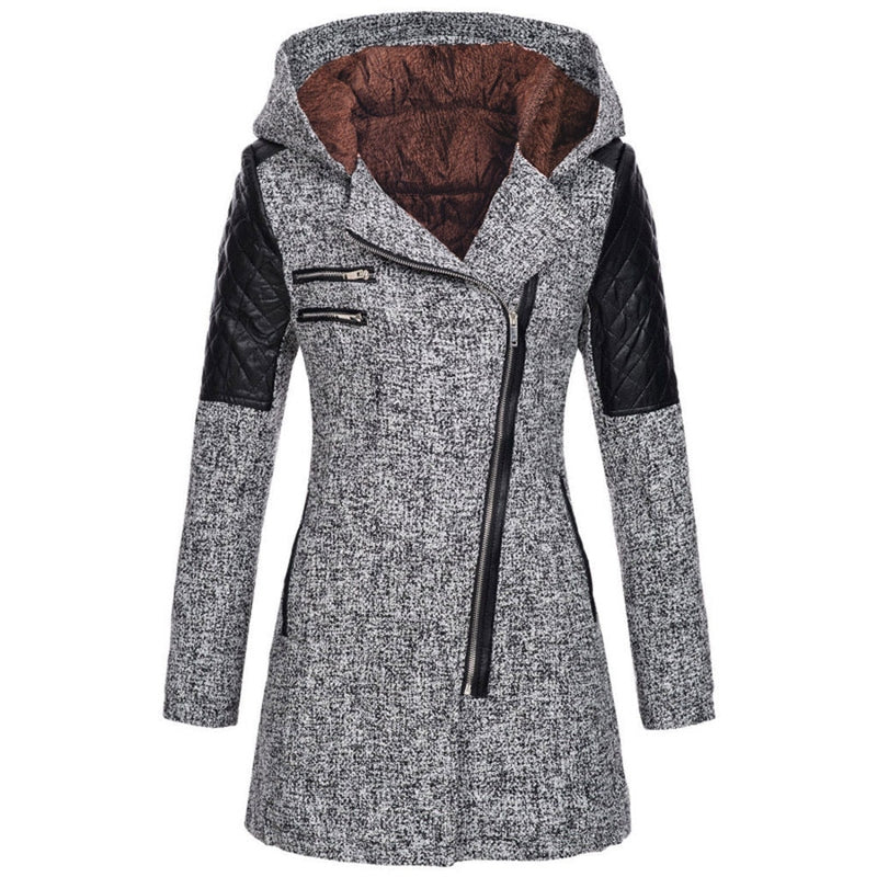 Rosa Dames Jas Winter | Ademend Materiaal, Elegant Lange Pasvorm 8