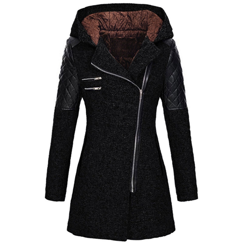 Rosa Dames Jas Winter | Ademend Materiaal, Elegant Lange Pasvorm 9