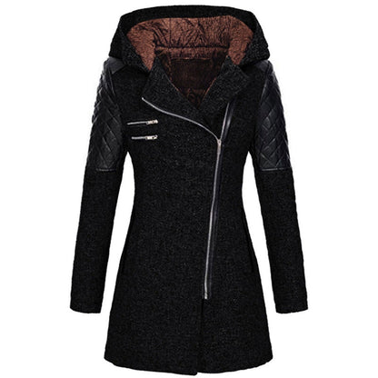 Rosa Dames Jas Winter | Ademend Materiaal, Elegant Lange Pasvorm 9