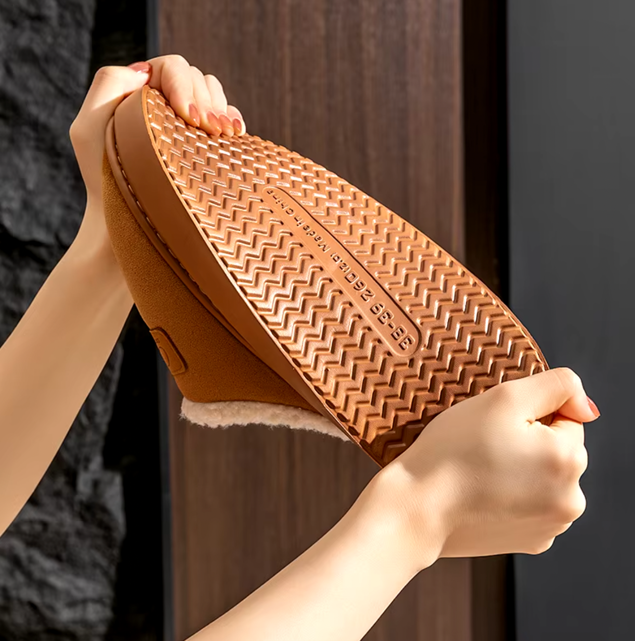 Dames Schapenvacht Pantoffels Warm & Comfortabel