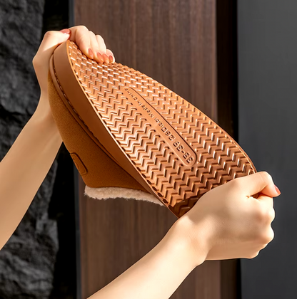 Dames Schapenvacht Pantoffels Warm & Comfortabel