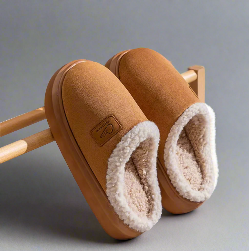 Dames Schapenvacht Pantoffels Warm & Comfortabel
