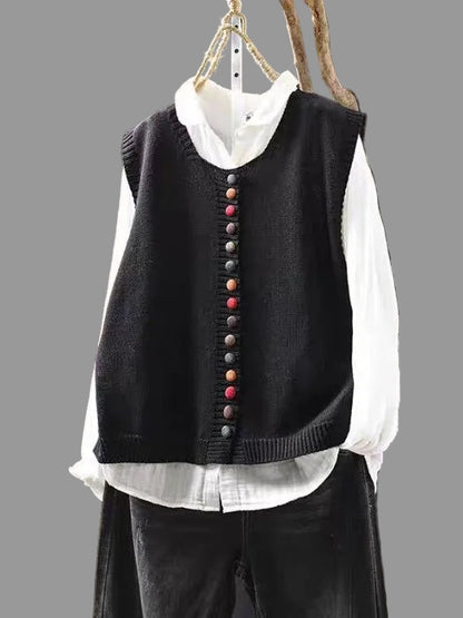 Sophie Dames Vest | Tijdloos Ontwerp, Comfortabele Pasvorm 0