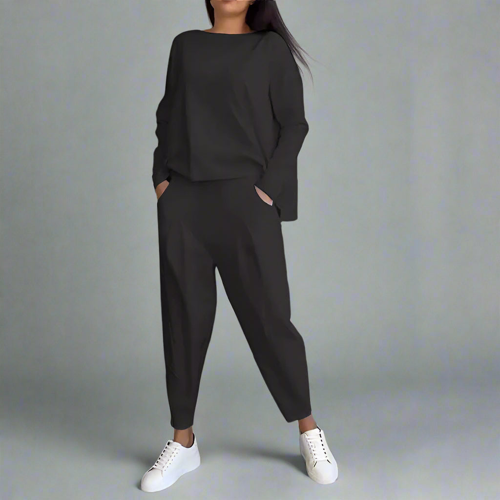 Tina Dames Co Ord Set | Zacht Polyester, Casual Elegantie 0