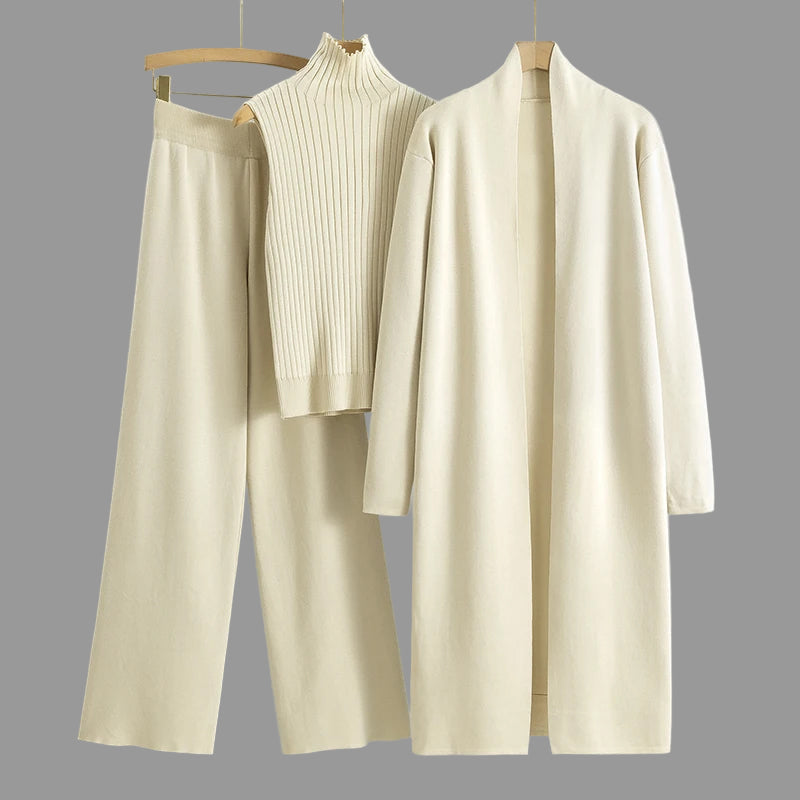 Vera Vrouwen 3-delige Set | Comfortabele Polyester Mix, Elegante Pasvorm 0