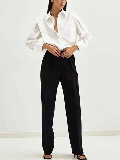 Vijfde Katoenen Overhemd Dames | Ademend, Slim Fit, Tijdloos Elegant 4