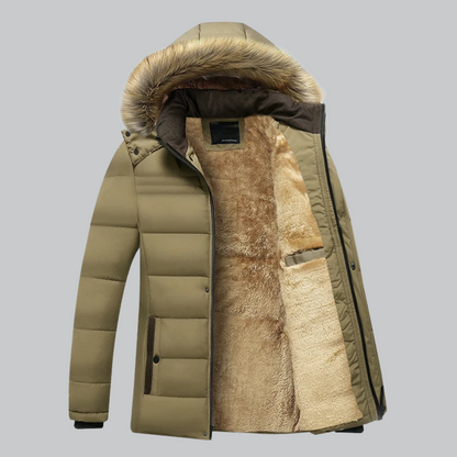 Waterdichte Parka Jas Dames, Fleecevoering, Winter