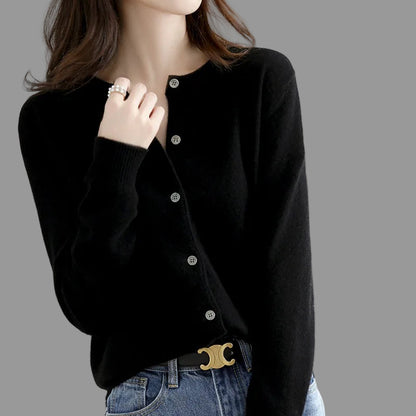 Zacht Knoop Vest Dames | Getailleerd, Tijdloze Elegantie 0