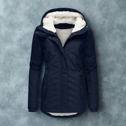 Anne Dames Winterjas met Capuchon, Warm en Waterdicht