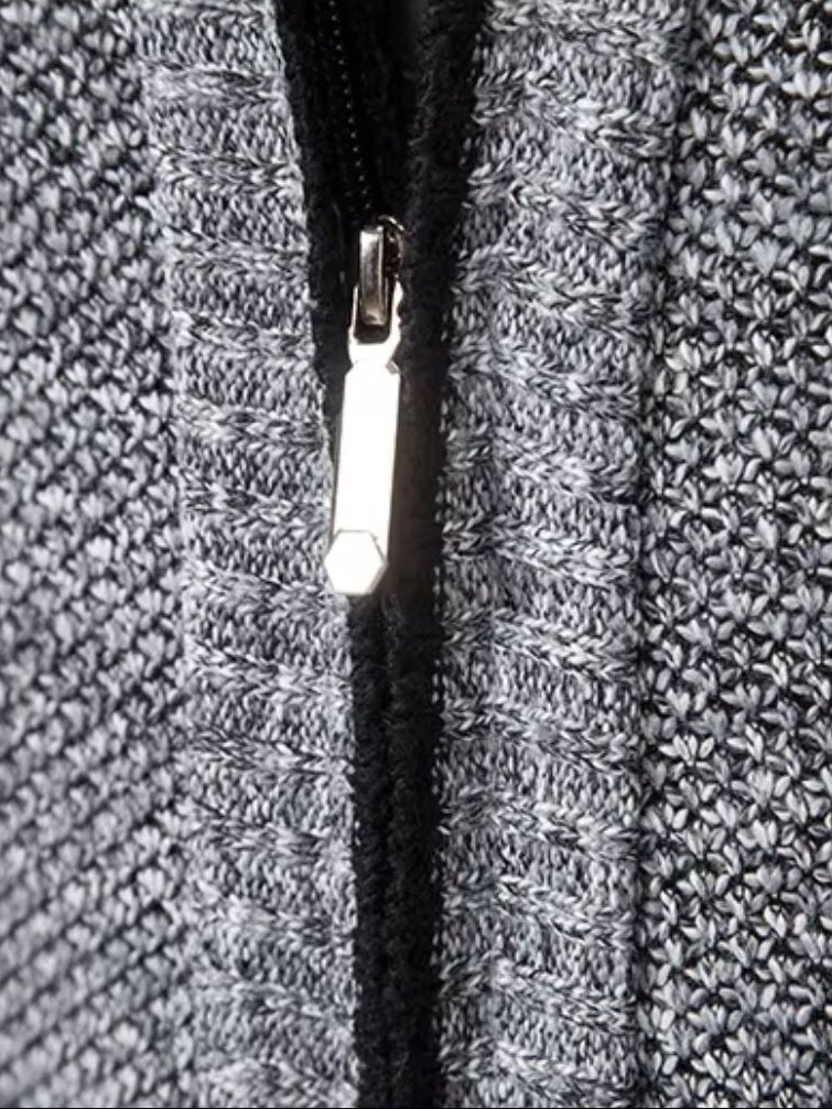 James | Elegante Full-Zip Sweater Vest