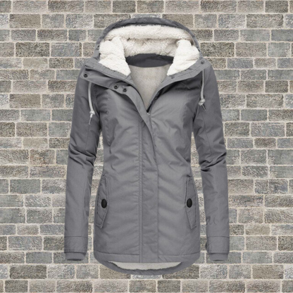 Anne Dames Winterjas met Capuchon, Warm en Waterdicht